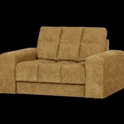 Clearance WOOOD Second Date Loveseat Gold