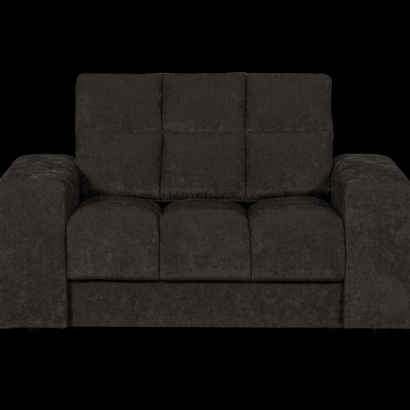 Outlet WOOOD Second Date Loveseat Anthracite