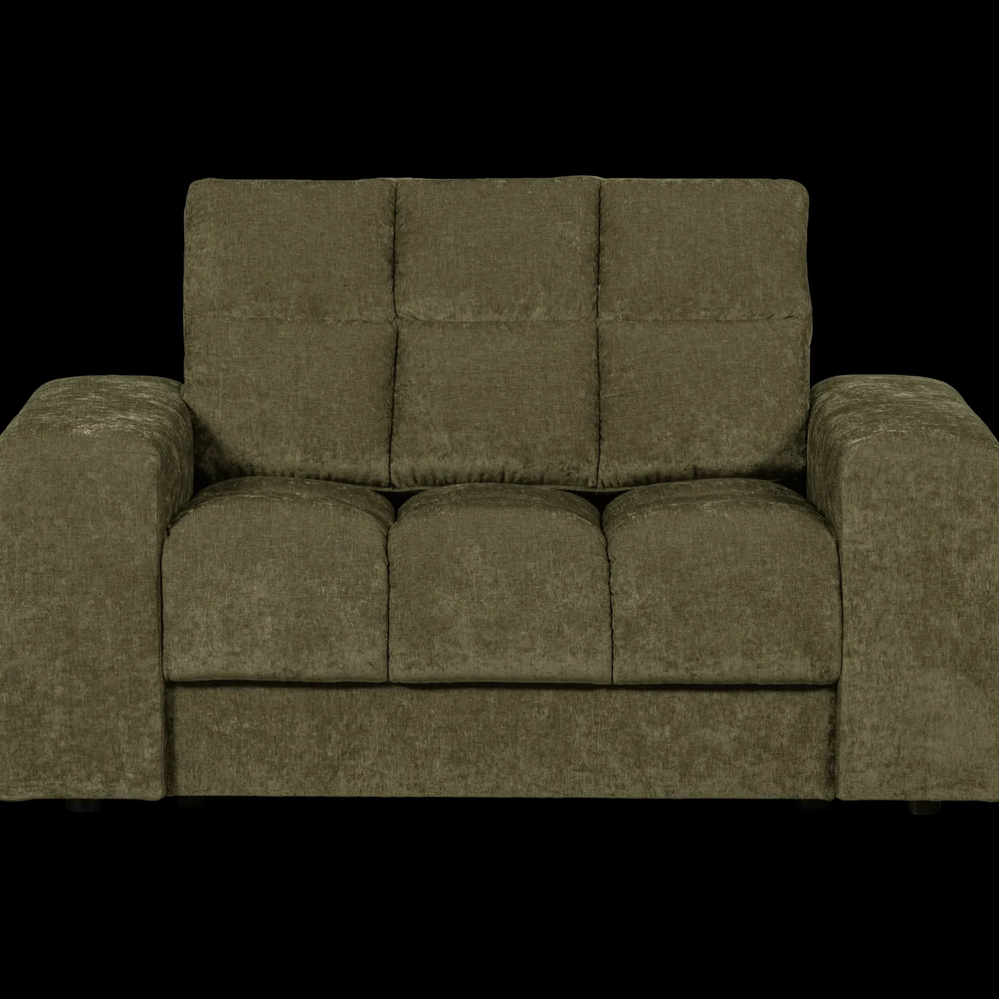 Best WOOOD Second Date Loveseat Green
