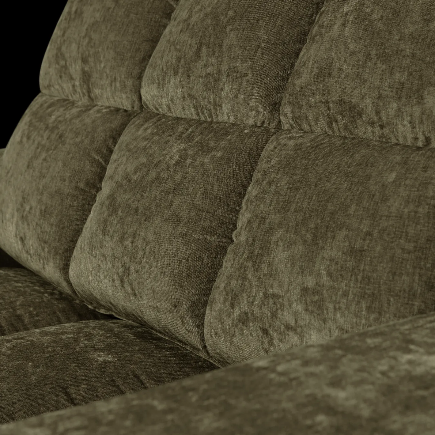 Best WOOOD Second Date Loveseat Green