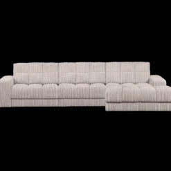 Clearance WOOOD Second Date Rib Chaise Longue Natural