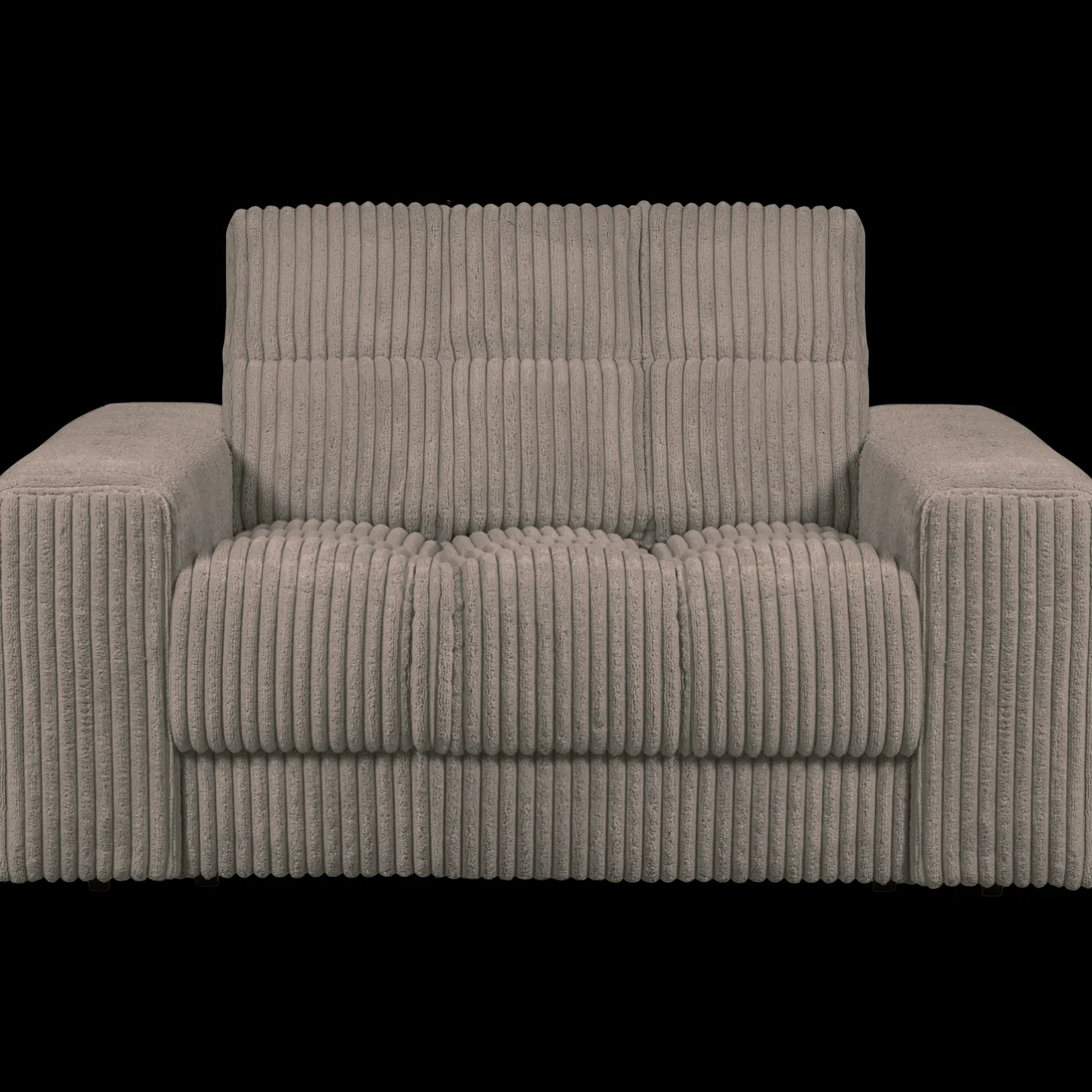 Sale WOOOD Second Date Rib Loveseat Mud