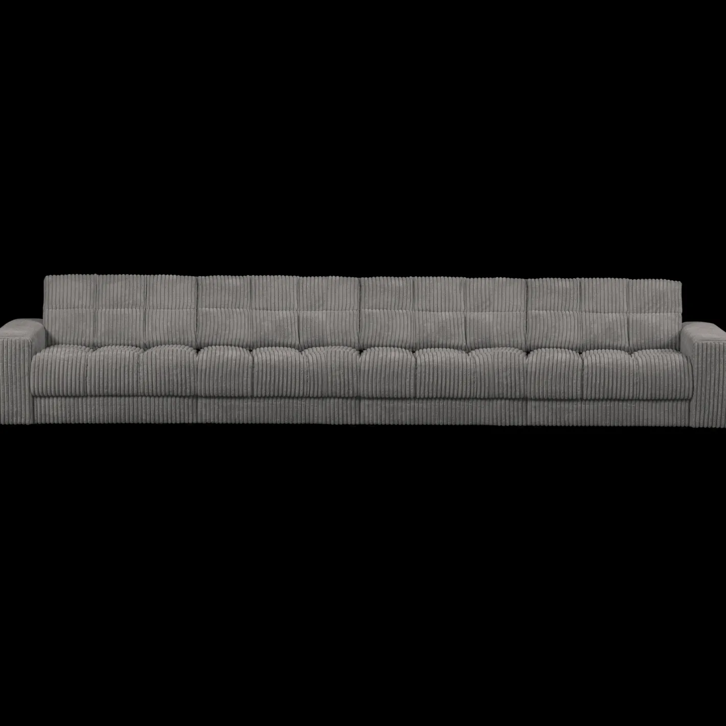 Clearance WOOOD Second Date Rib 4-Zitsbank Terrazzo