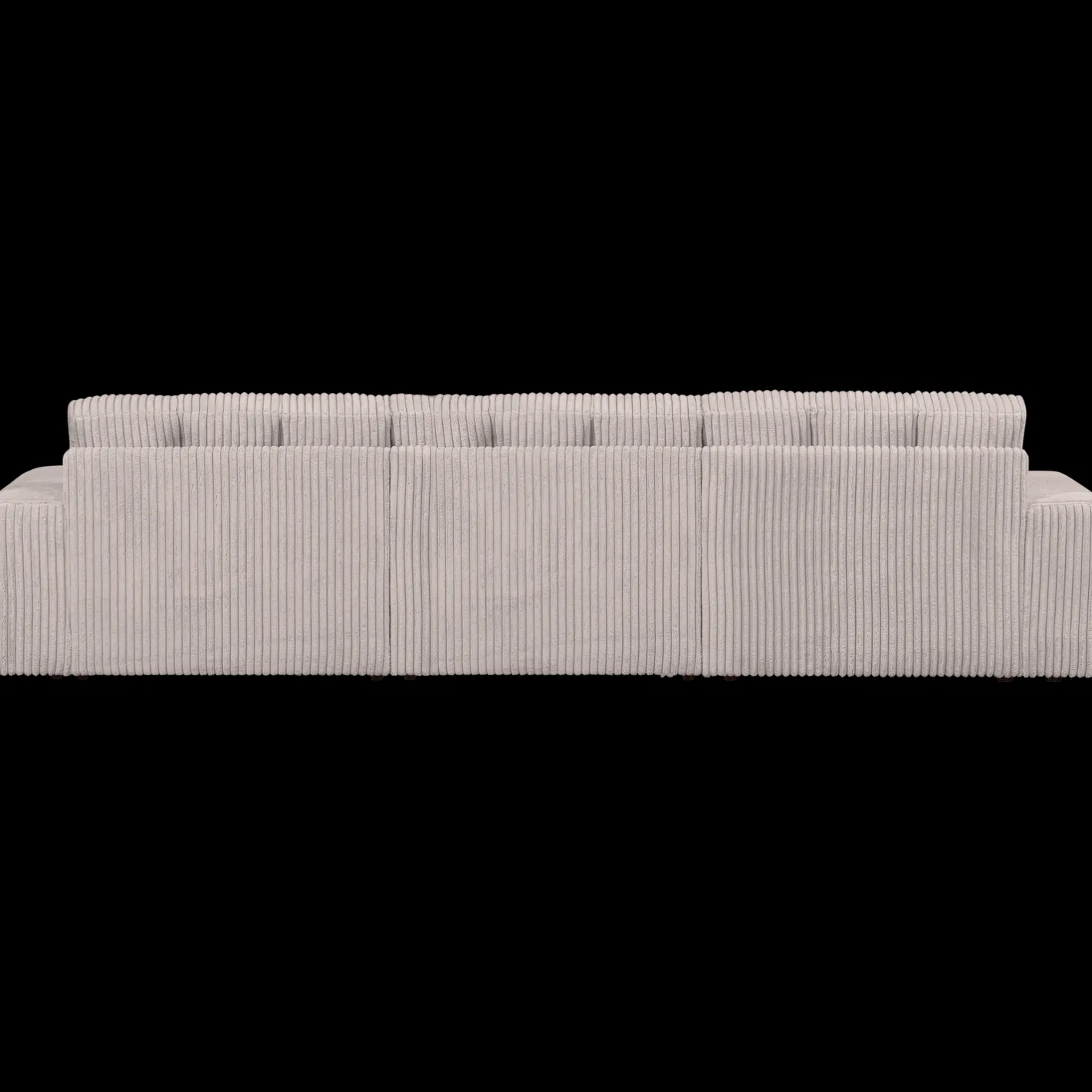 Sale WOOOD Second Date Rib 3-Zitsbank Natural