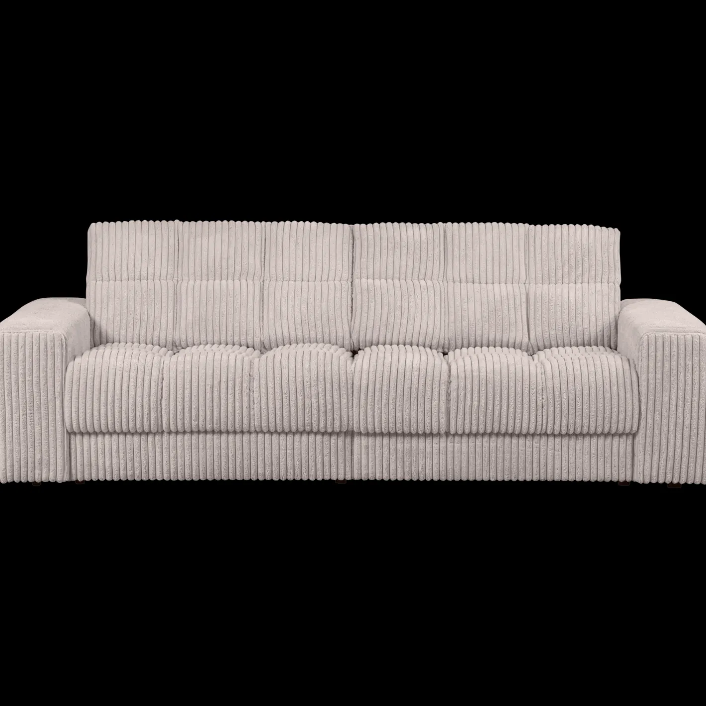 Sale WOOOD Second Date Rib 2-Zitsbank Natural