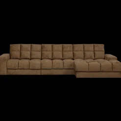 Discount WOOOD Second Date Velvet Chaise Longue Brass