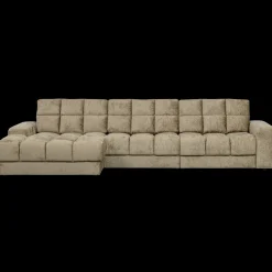 Hot WOOOD Second Date Velvet Chaise Longue Wheatfield