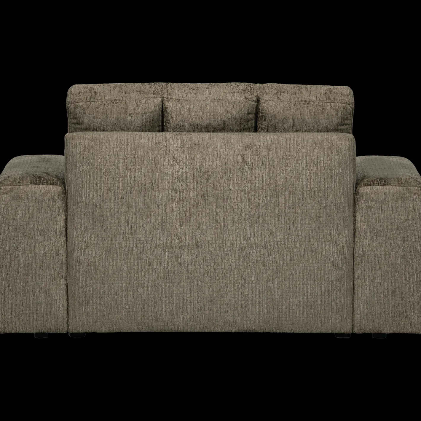 Best WOOOD Second Date Velvet Loveseat Bonsai
