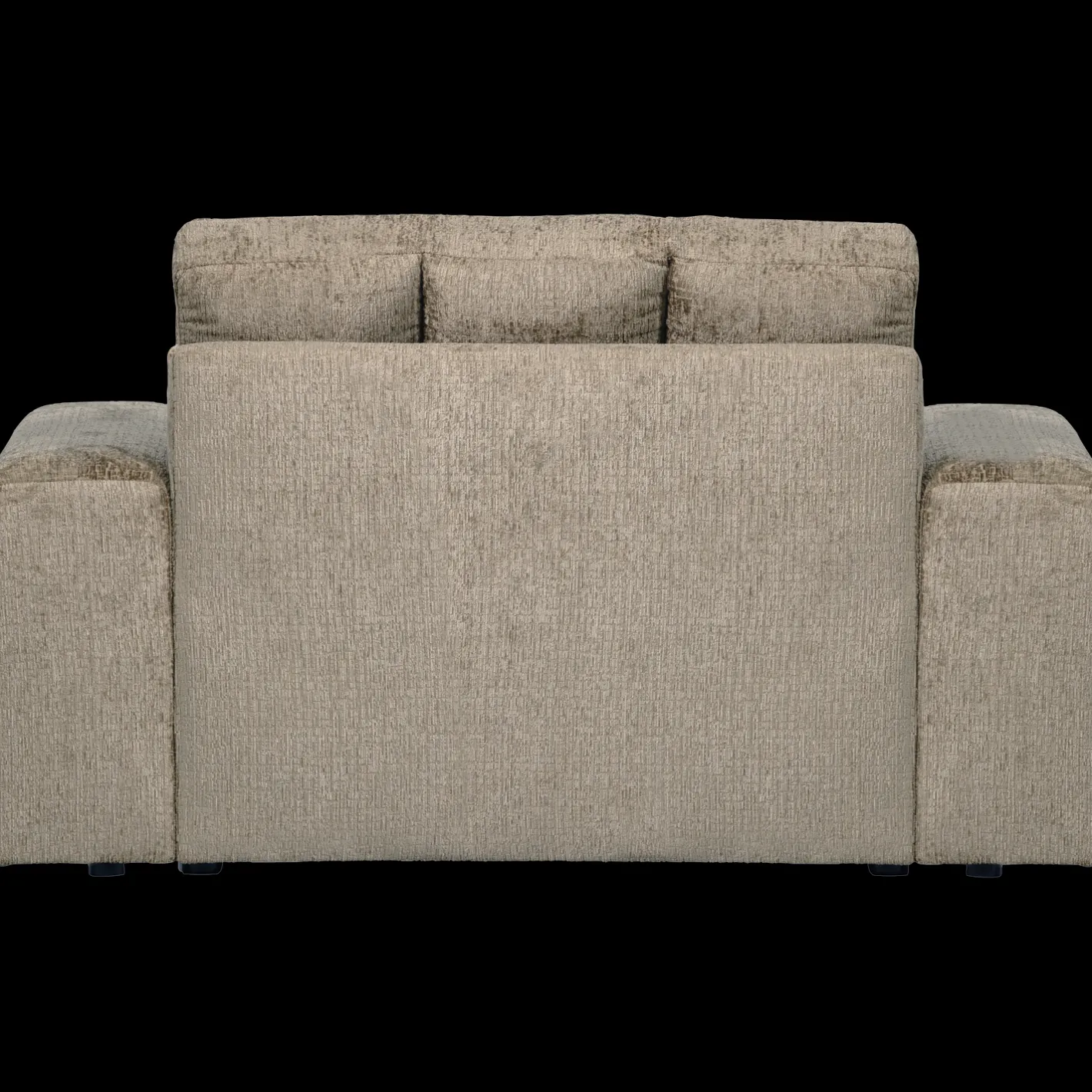 Hot WOOOD Second Date Velvet Loveseat Wheatfield
