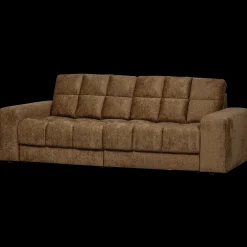 Clearance WOOOD Second Date Velvet 2-Zitsbank Brass