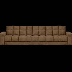 Online WOOOD Second Date Velvet 3-Zitsbank Brass
