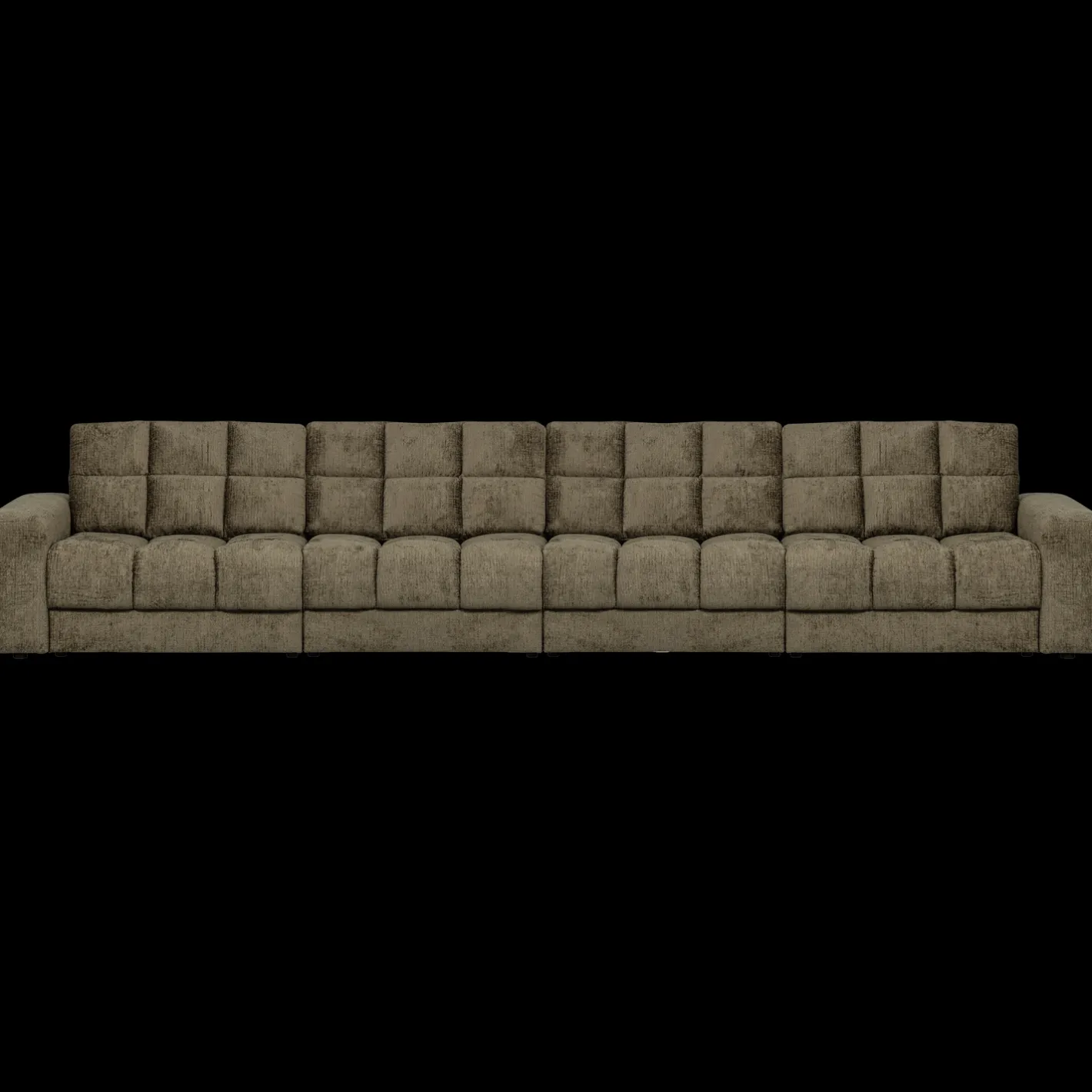 Sale WOOOD Second Date Velvet 4-Zitsbank Bonsai