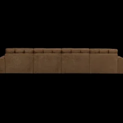 Clearance WOOOD Second Date Velvet 4-Zitsbank Brass