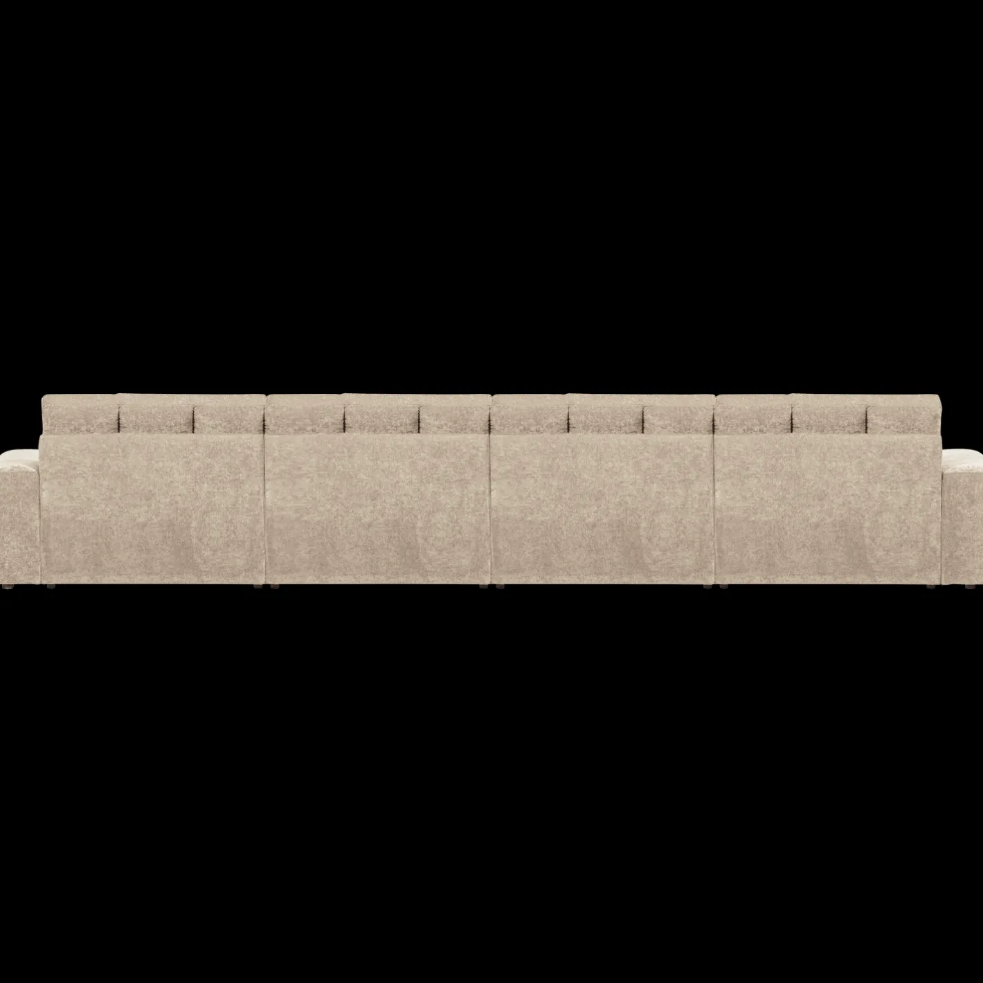 Outlet WOOOD Second Date 4-Zitsbank Nougat