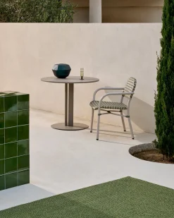 Outlet Kave Home Sedalis Outdoor Bistrotafel Taupe