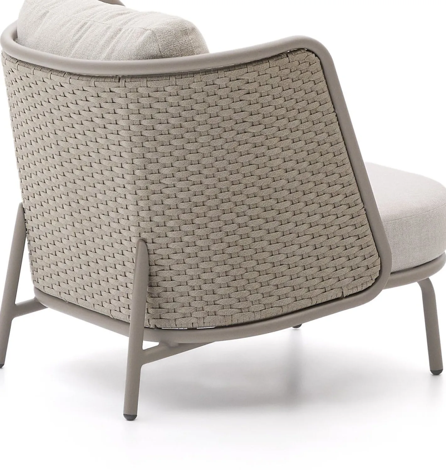 Discount Kave Home Sedalis Outdoor Fauteuil Taupe, Beige