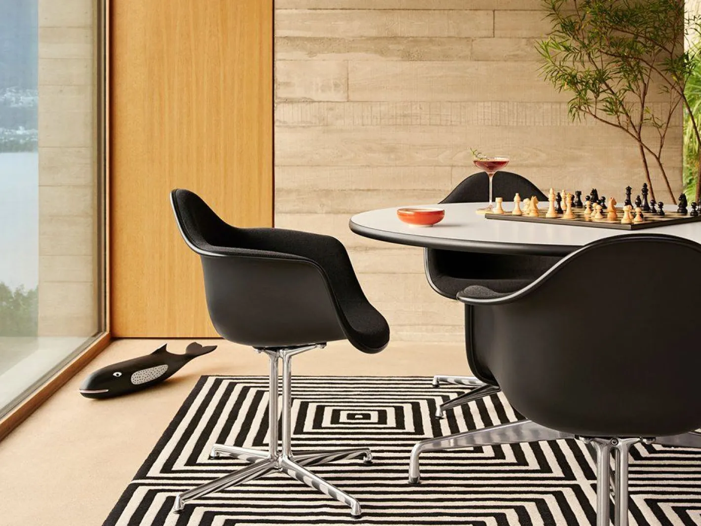 Sale Vitra Segmented Eettafel Bruin