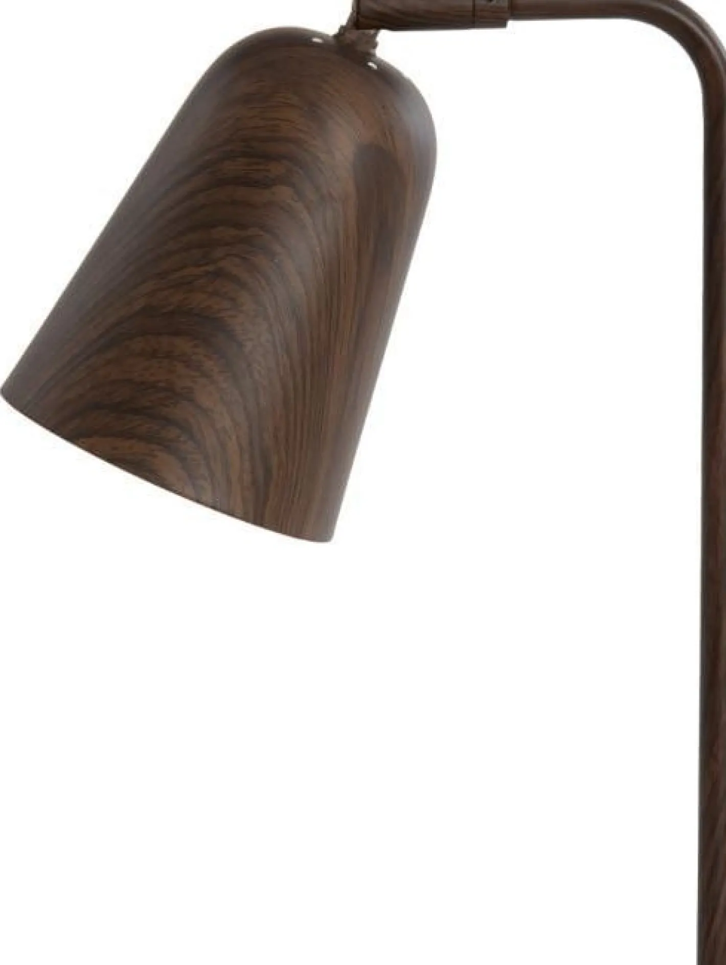 Trendhopper Selamo Tafellamp Houtprint Donkerbruin