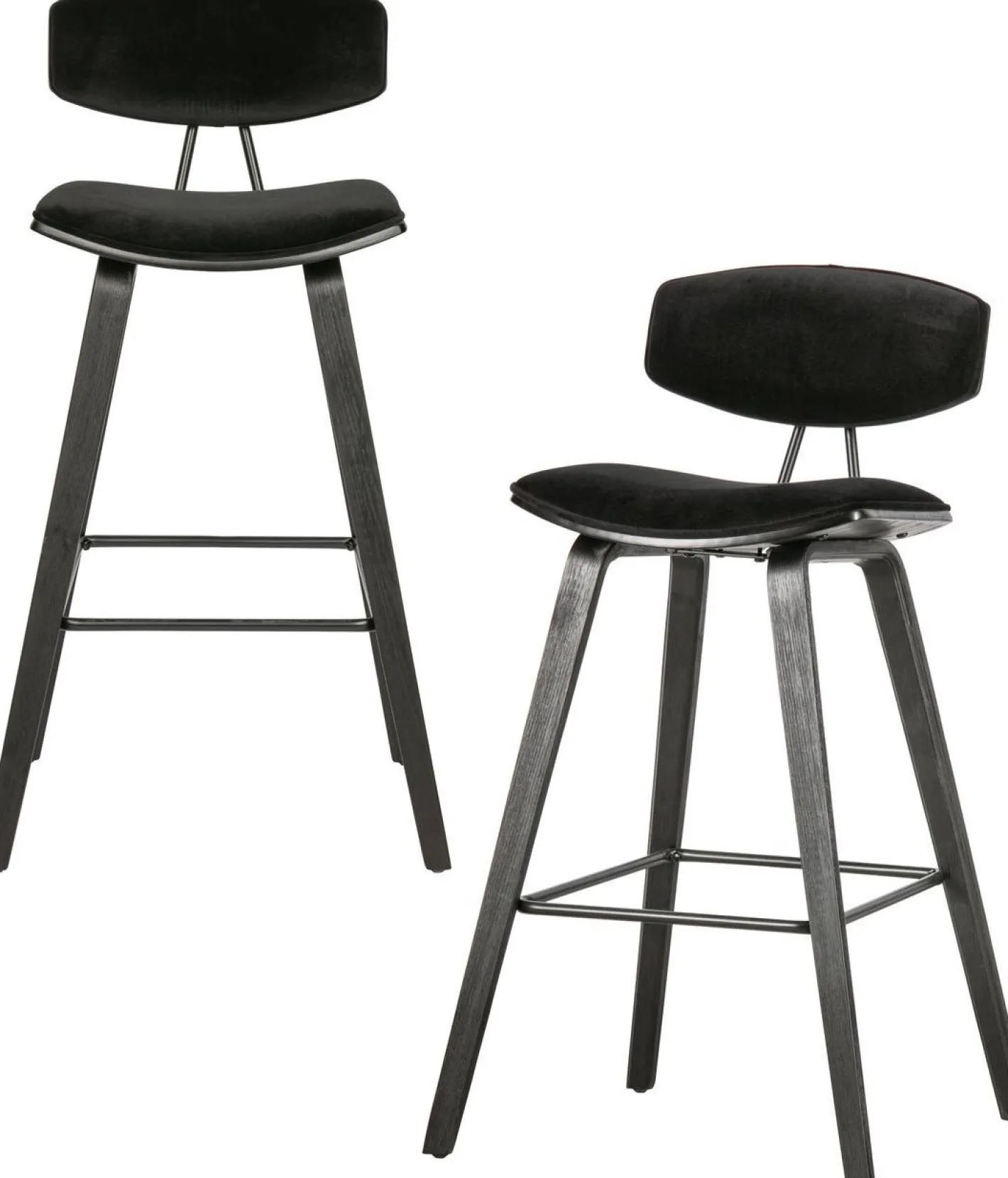 New WOOOD Senn Barkruk Black