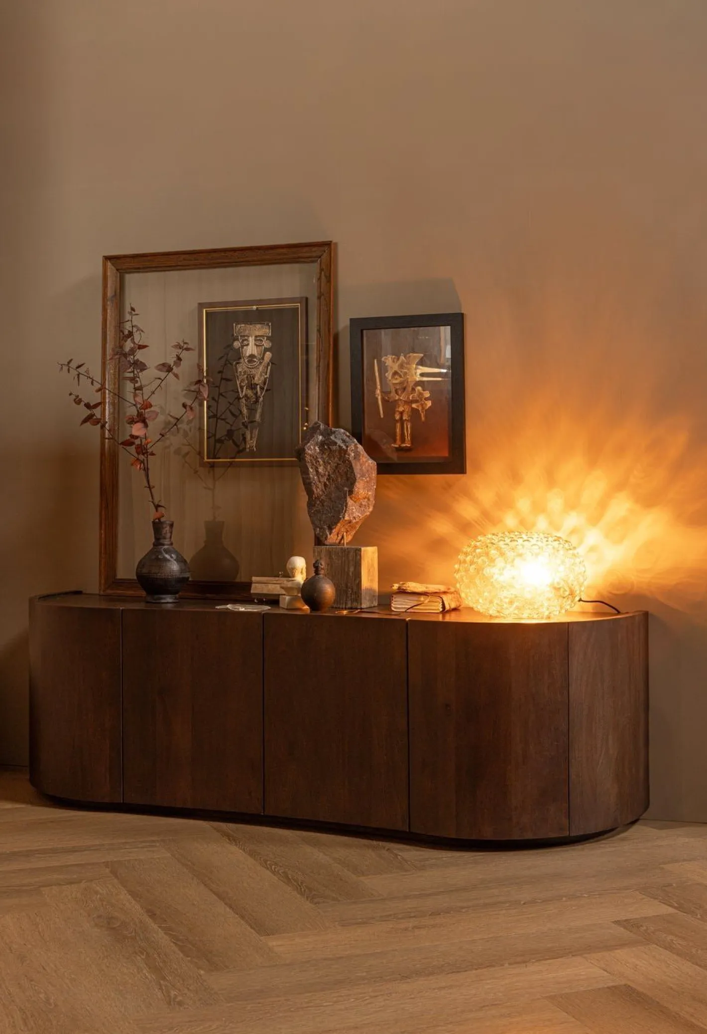 Online WOOOD Sense Dressoir Walnut