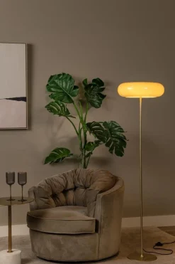 New Lucide Sentino Vloerlamp Taupe
