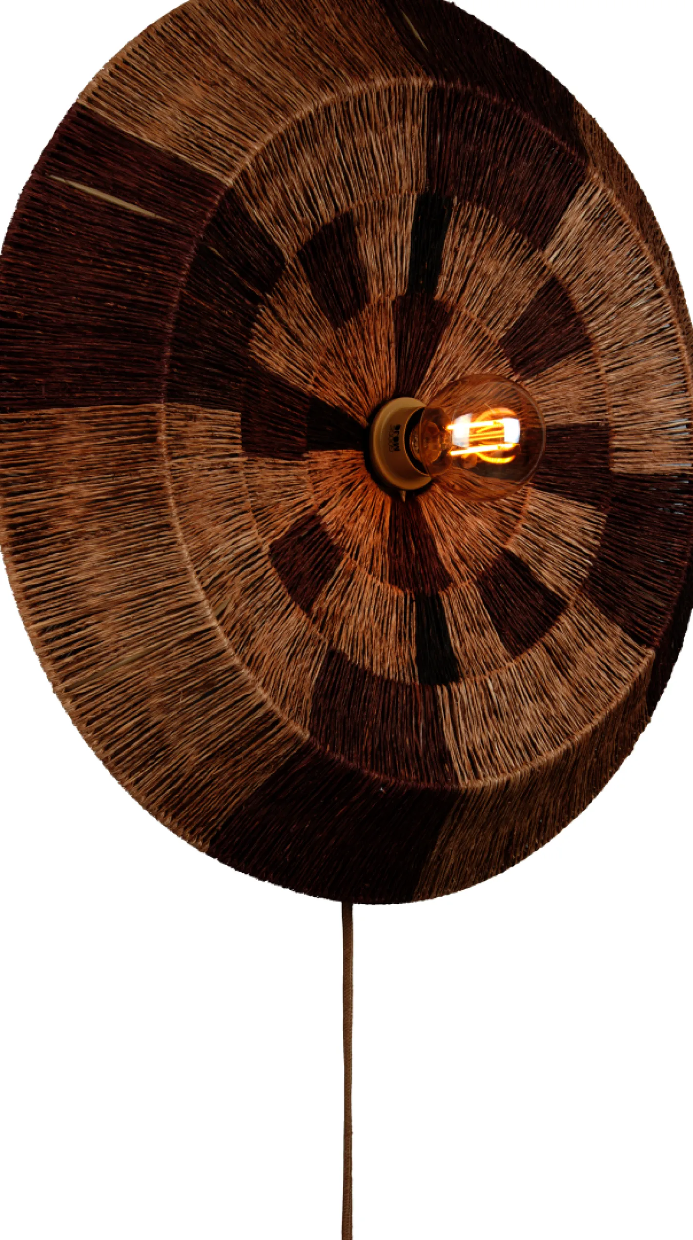 Clearance Good&Mojo Serengeti L Wandlamp Brown, Natural