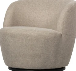 Best WOOOD Serra Draaifauteuil Sand