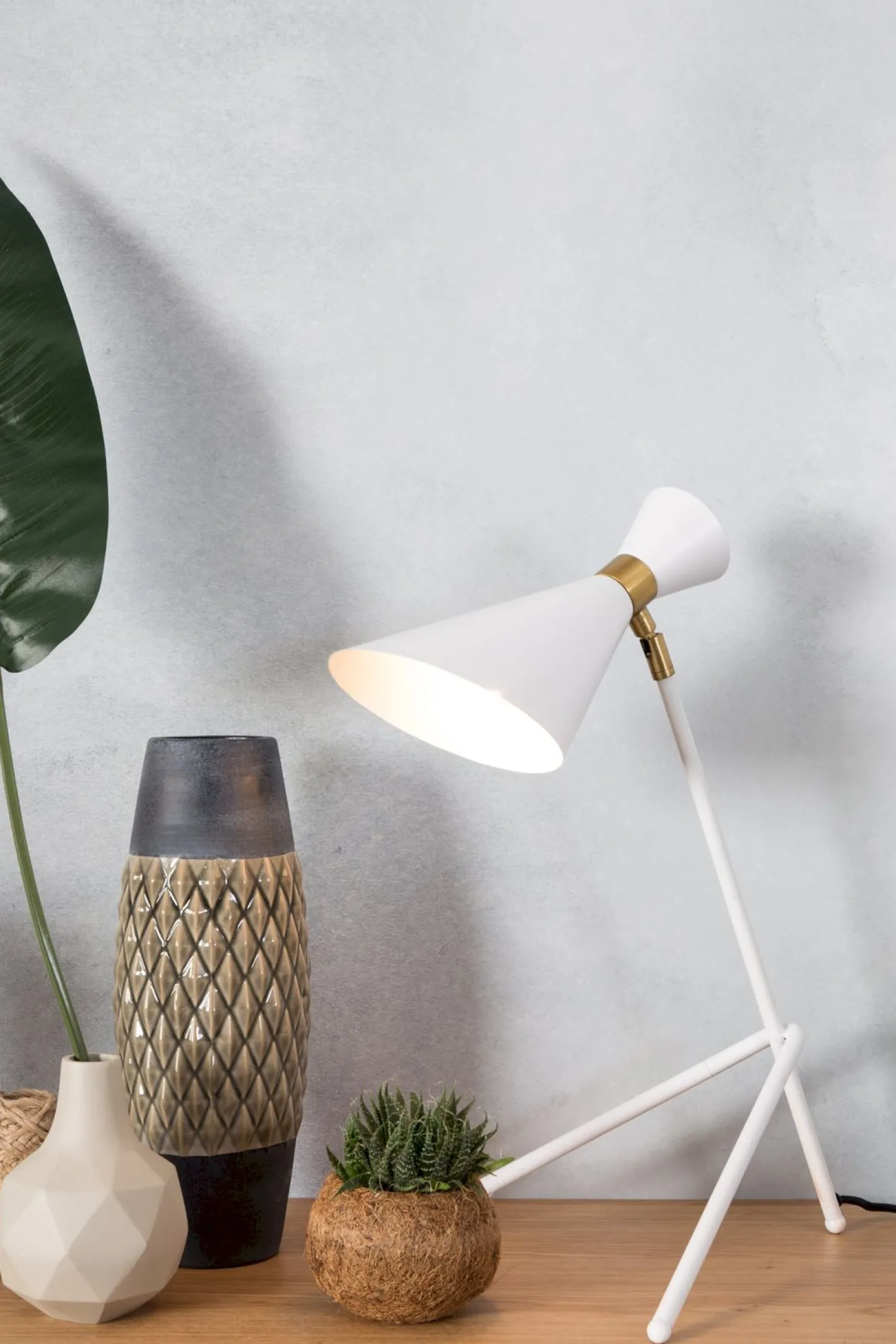 Zuiver Shady Tafellamp White