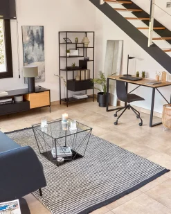 Kave Home Shantay Vakkenkast Zwart