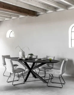 Sale DTP Home Shape Ovaal Eettafel Zwart
