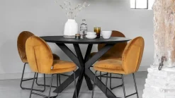Best DTP Home Shape Rond Eettafel Zwart