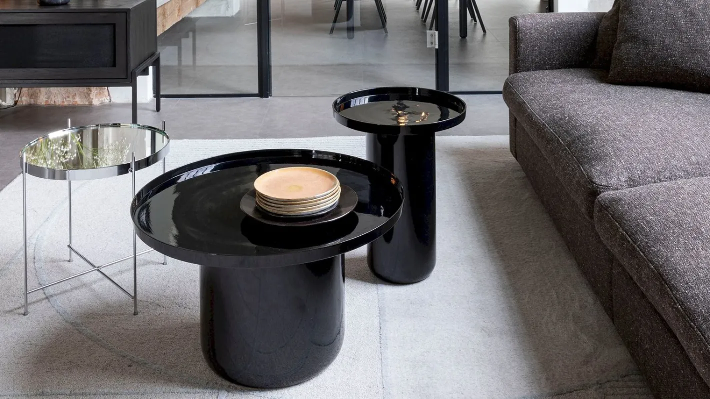 Sale Zuiver Shiny Bomb Bijzettafel Zwart