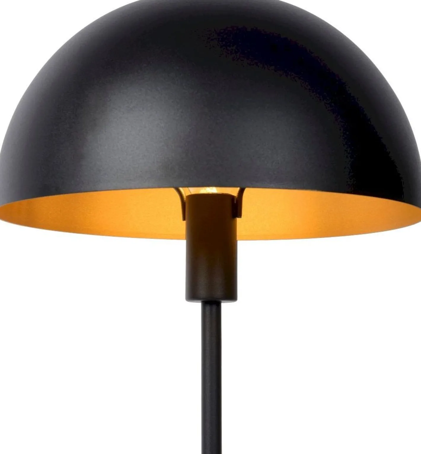 Lucide Siemon Tafellamp Zwart, Goud