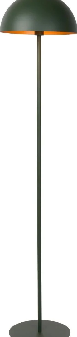 Online Lucide Siemon Vloerlamp Groen, Goud