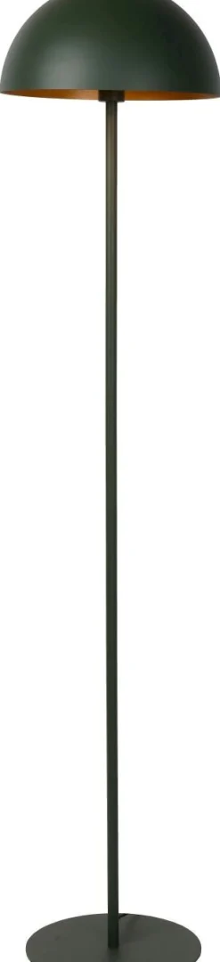 Online Lucide Siemon Vloerlamp Groen, Goud