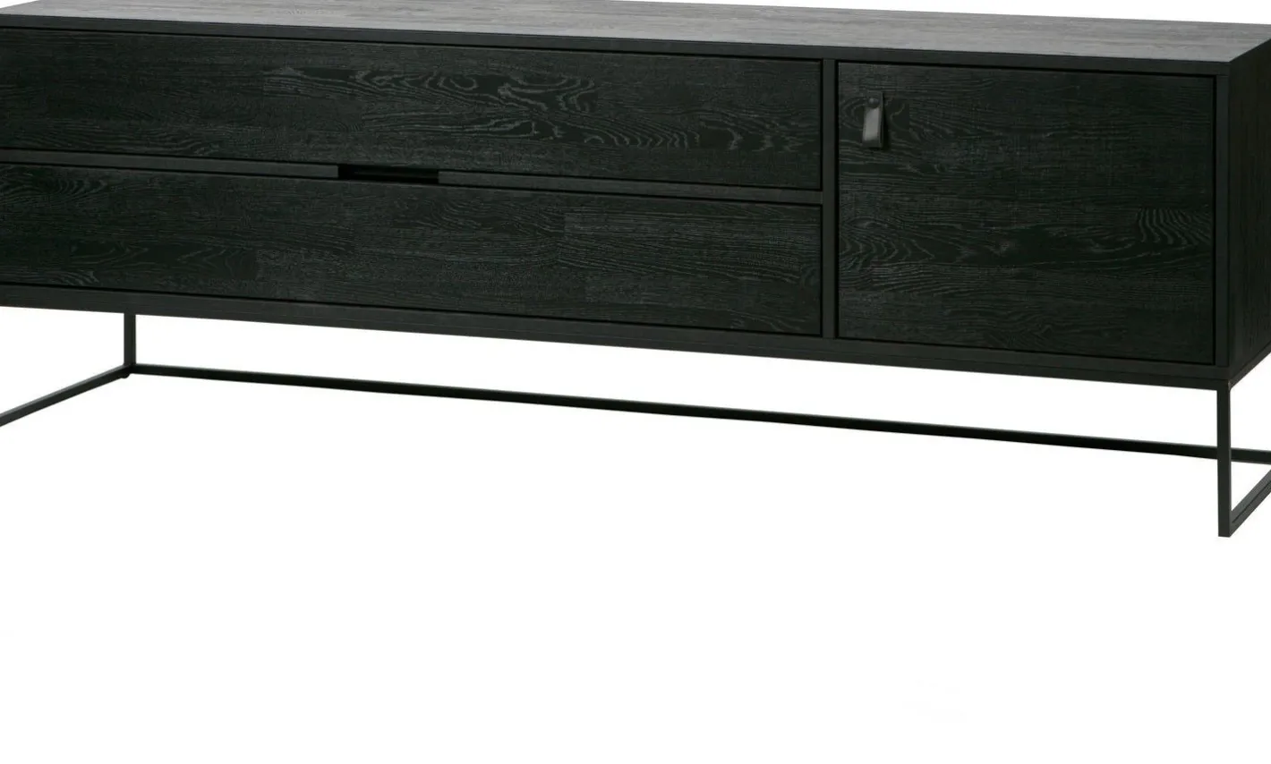 Clearance WOOOD Silas Breed Tv-meubel Black Night