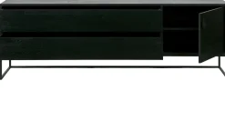 Clearance WOOOD Silas Breed Tv-meubel Black Night