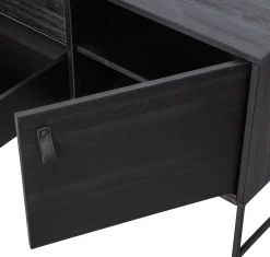 Clearance WOOOD Silas Breed Tv-meubel Black Night