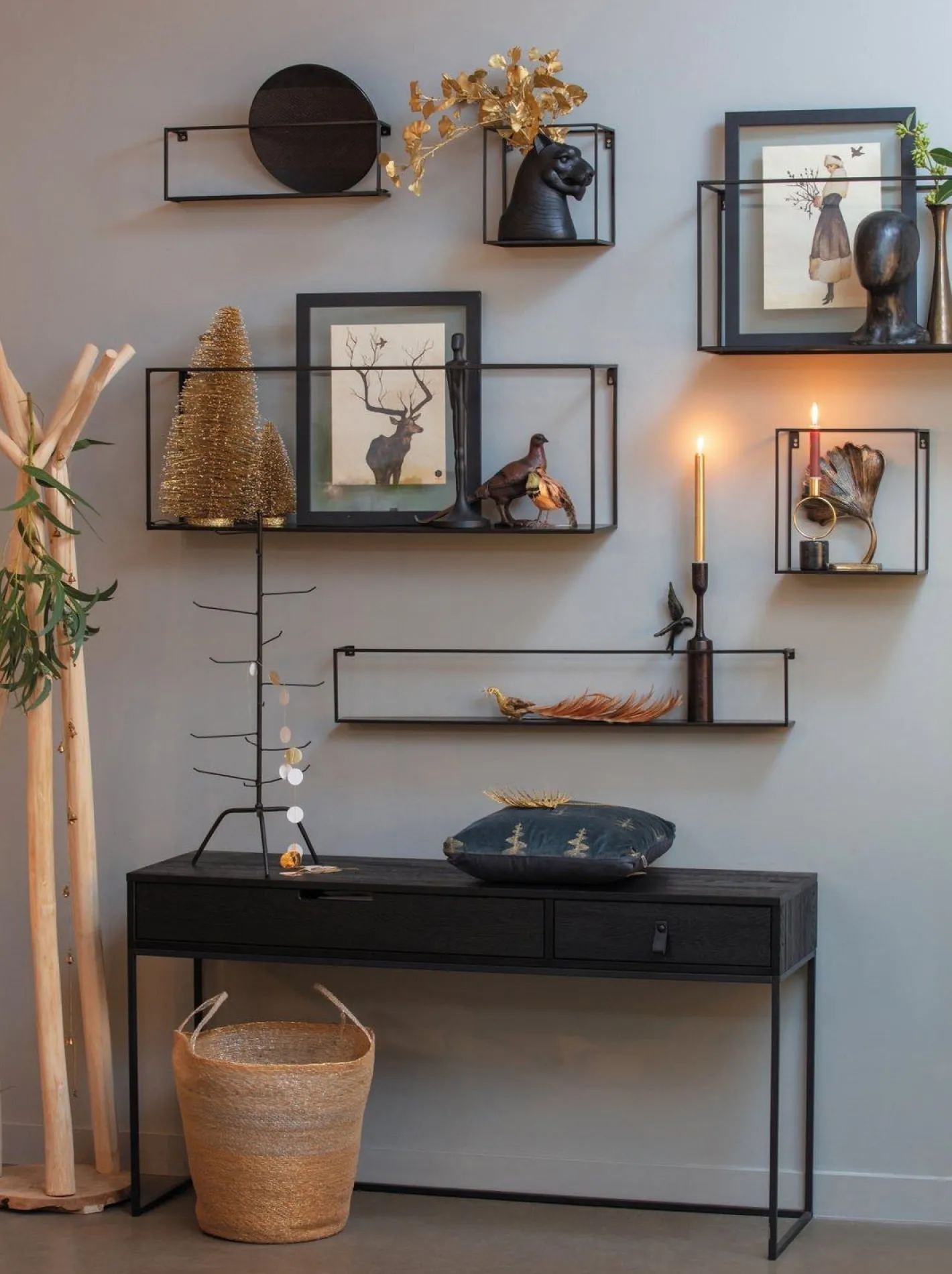 WOOOD Silas Dressoir Black Night