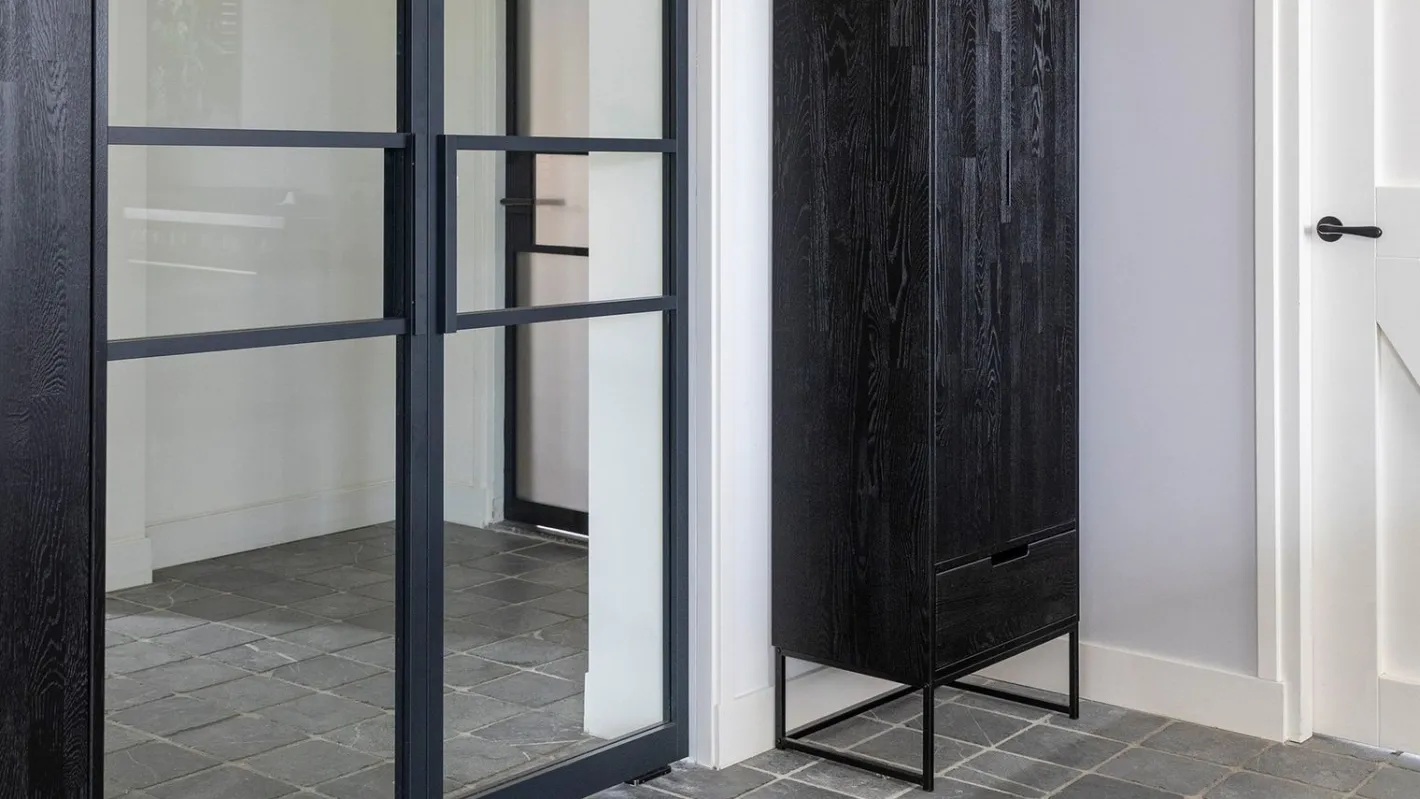 Discount WOOOD Silas Hoge Opbergkast Black Night