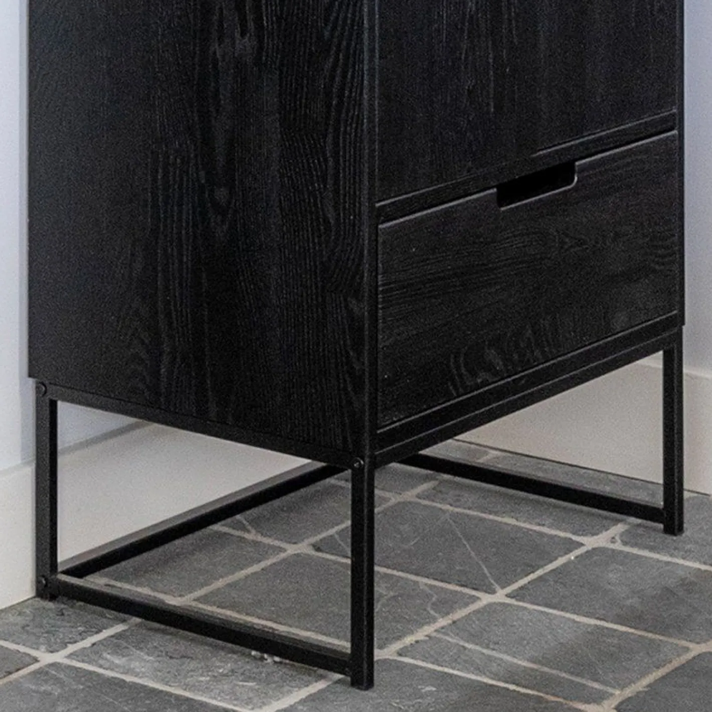 Discount WOOOD Silas Hoge Opbergkast Black Night