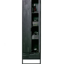 Discount WOOOD Silas Hoge Opbergkast Black Night