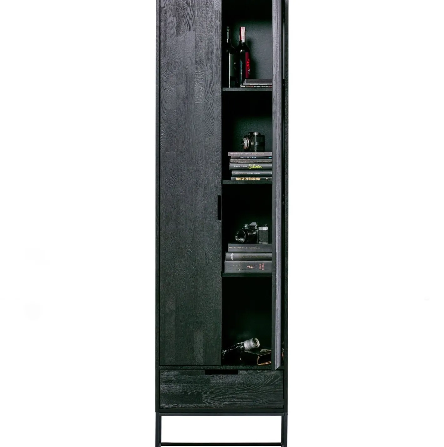 Discount WOOOD Silas Hoge Opbergkast Black Night