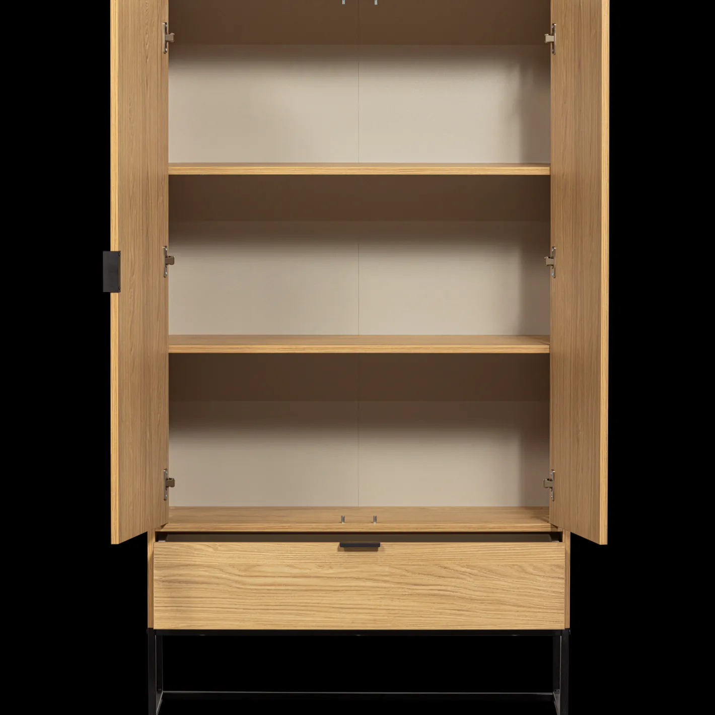 New WOOOD Silas Opbergkast Oak