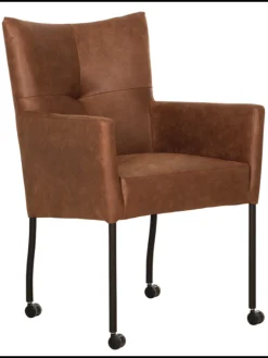 Best Eijerkamp Collectie Silke Armstoel Cognac