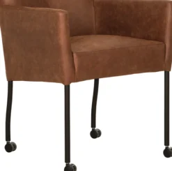 Best Eijerkamp Collectie Silke Armstoel Cognac