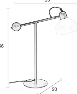Best Zuiver Skala Tafellamp Black