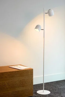Clearance Lucide Skanska Vloerlamp Wit