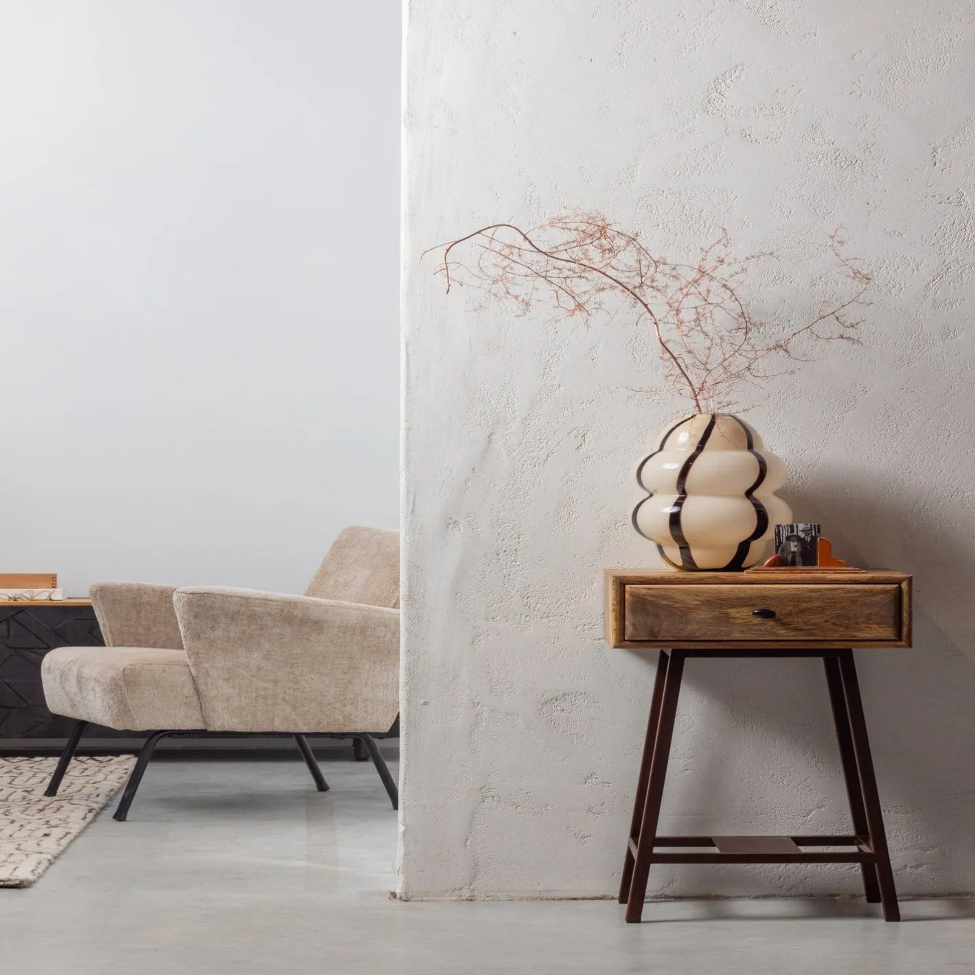 Discount WOOOD Skybox Bijzettafel Naturel