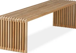 Hot HKLIVING Slatted L Bank Naturel